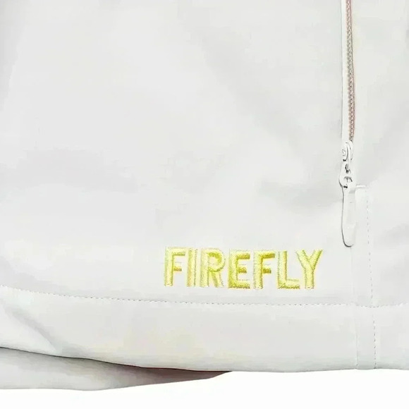Firefly White Hooded Jacket XL – Light Layer for Snowbirds – NWT -- Minor Marks - Picture 8 of 13